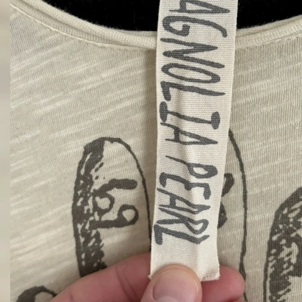 Magnolia Pearl Palmistry Tee Moonlight NWOT - Picture 3 of 4